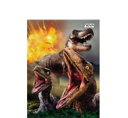 CAD.C.D.COST.1/4 96FLS DINOS ZOO 0031-7 C/4